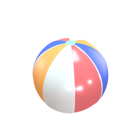 Ballon de plage  3D Icon