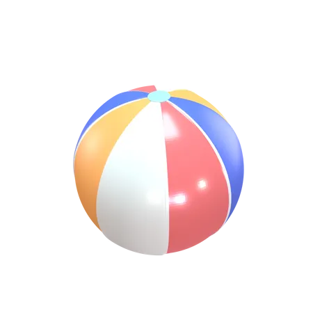 Ballon de plage  3D Icon