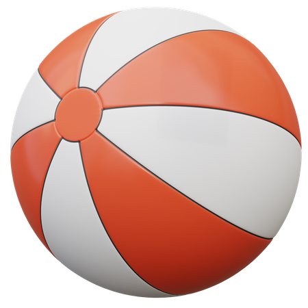 Ballon de plage  3D Icon