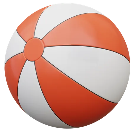 Ballon de plage  3D Icon