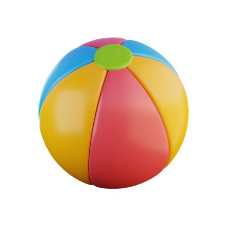 Ballon de plage  3D Icon