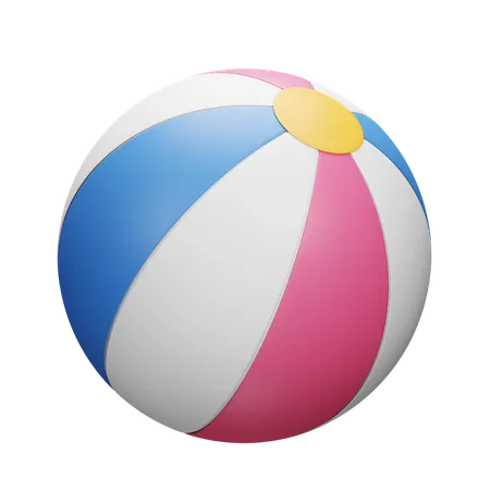 Ballon de plage amusant en été pour les enfants  3D Icon