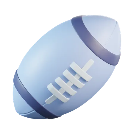 Ballon de rugby  3D Icon