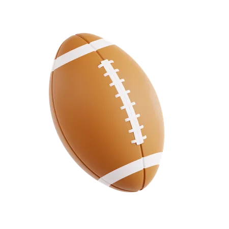 Ballon de rugby  3D Icon