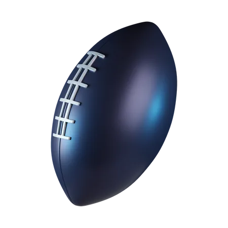 Ballon de rugby  3D Icon