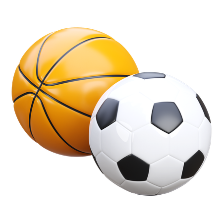 Ballon de sport  3D Icon