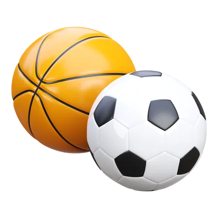 Ballon de sport  3D Icon