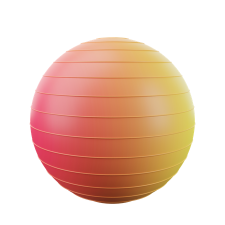 Balle de yoga  3D Icon