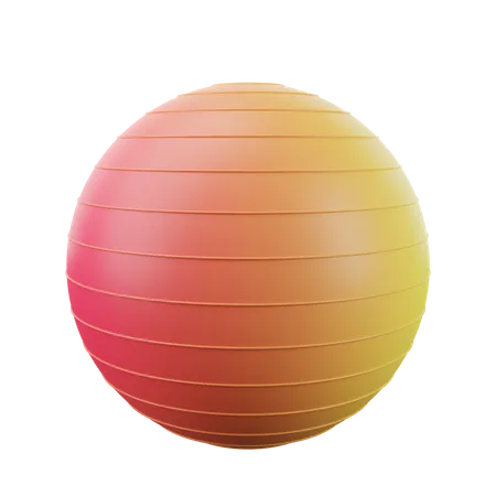 Balle de yoga  3D Icon