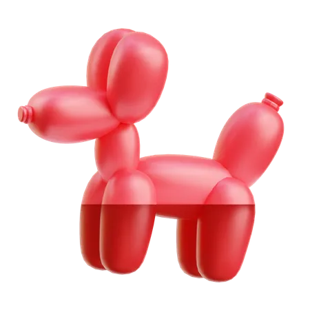 Ballon Dog  3D Icon