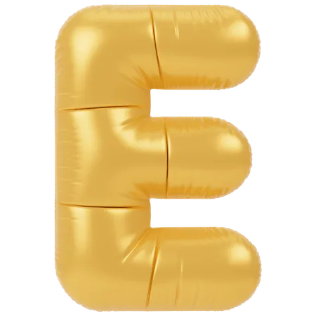 Ballon E  3D Icon