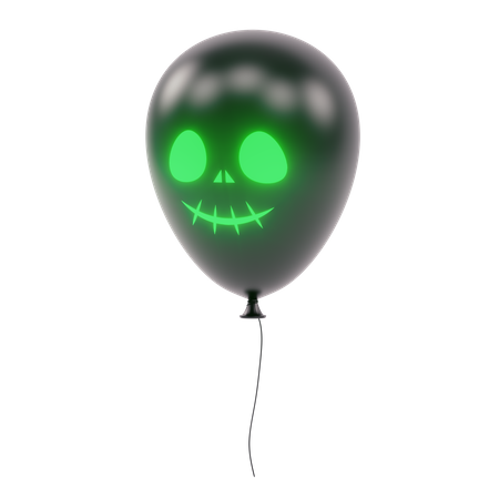 Ballon effrayant  3D Icon