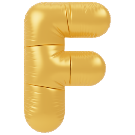 Ballon F  3D Icon