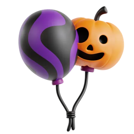 Ballon d'Halloween  3D Icon