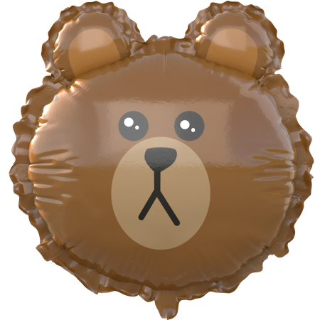 Ballon ours  3D Icon