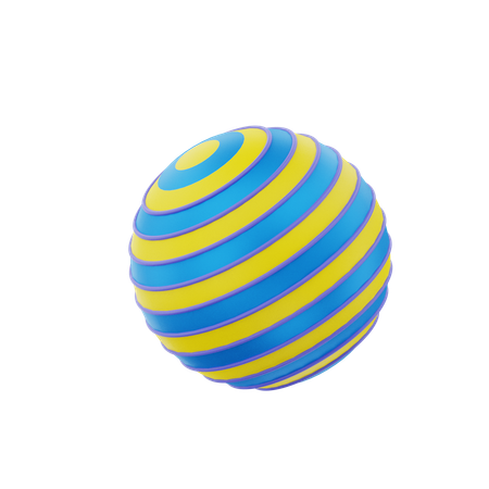 Ballon de pilates  3D Icon