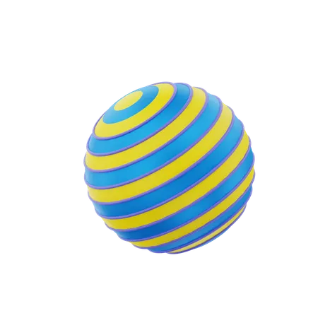 Ballon de pilates  3D Icon