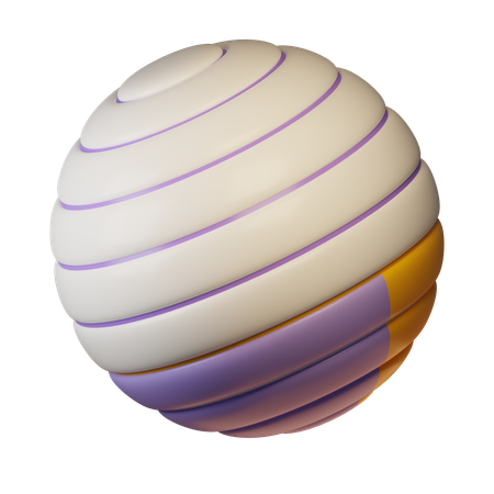 Ballon de pilates  3D Icon