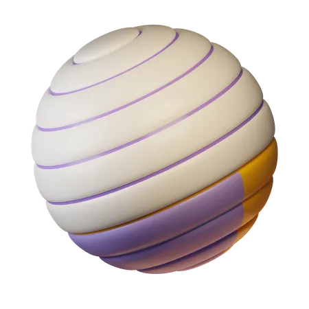 Ballon de pilates  3D Icon