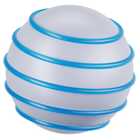 Ballon de pilates  3D Icon