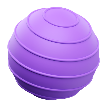 Ballon de pilates  3D Icon