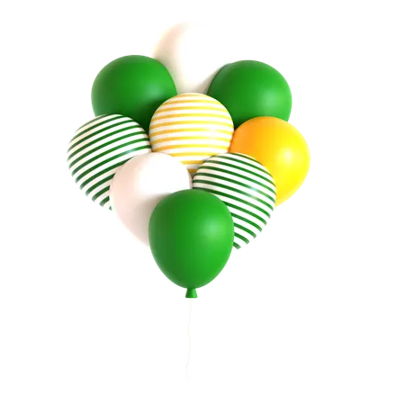 Ballon de saint patrick  3D Icon