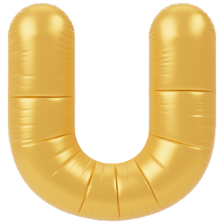 Ballon U  3D Icon