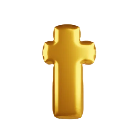 Ballonbuchstabe T Kleinbuchstabe  3D Icon