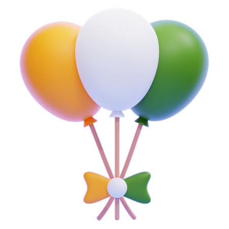 Des ballons  3D Icon