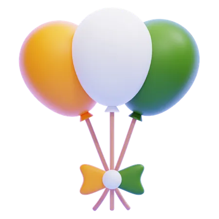 Des ballons  3D Icon