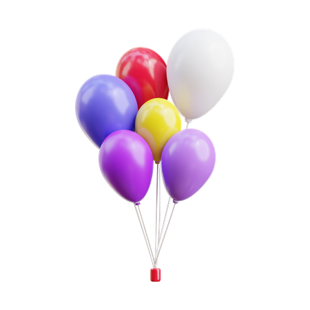 Ballons d'anniversaire  3D Icon