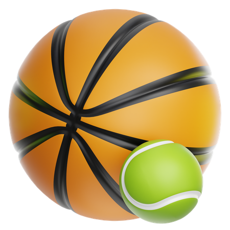 Ballons de sport  3D Icon