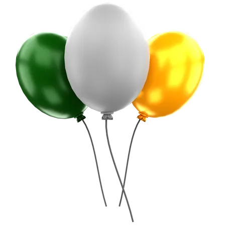 Ballons irlandais  3D Icon