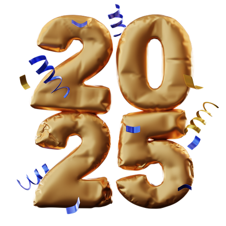 Balloon 2025  3D Icon