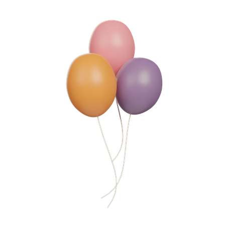 Balloon  3D Icon