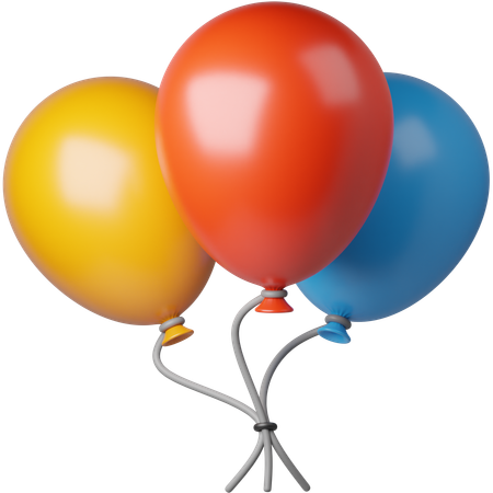 Balloon  3D Icon