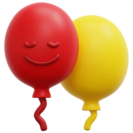 Balloon  3D Icon