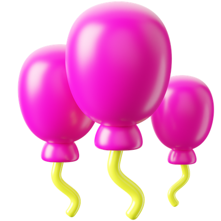 Balloon  3D Icon