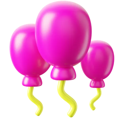 Balloon  3D Icon