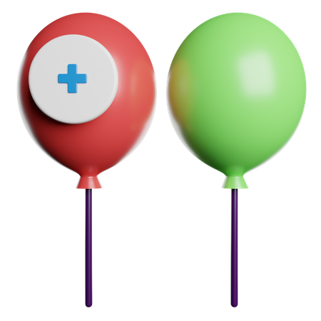Balloon  3D Icon