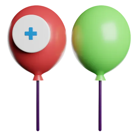 Balloon  3D Icon