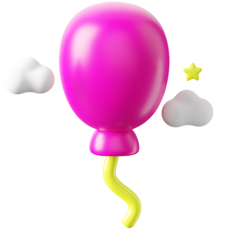 Balloon  3D Icon