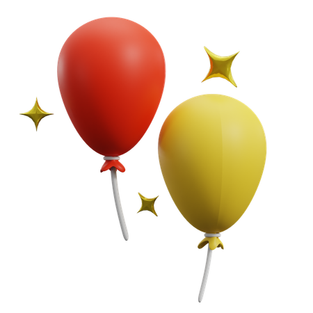 Balloon  3D Icon