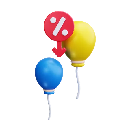 Balloon  3D Icon