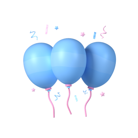 Balloon  3D Icon