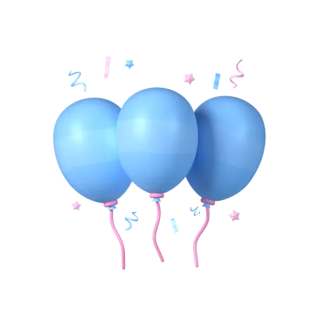 Balloon  3D Icon