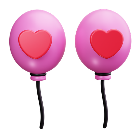 Balloon  3D Icon