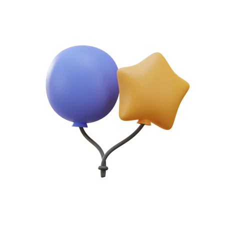 Balloon  3D Icon