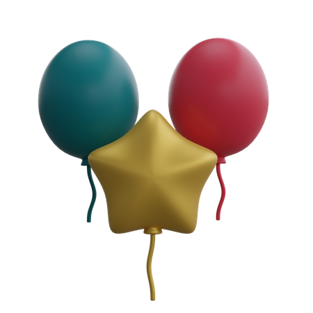 Balloon 3D Icon