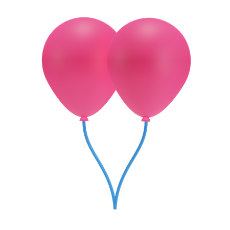 Balloon 3D Icon